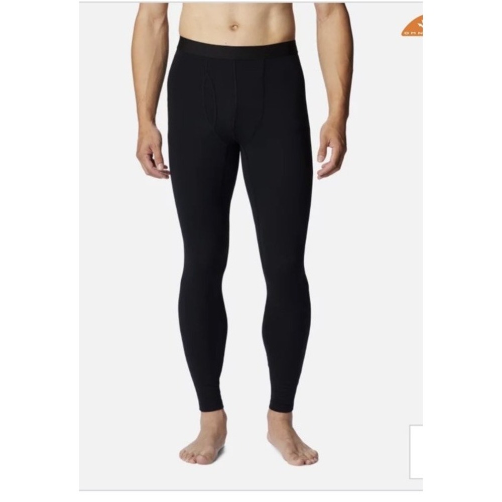 Columbia Black Thermal  Leggings‎ Long Underwear. Men's Small